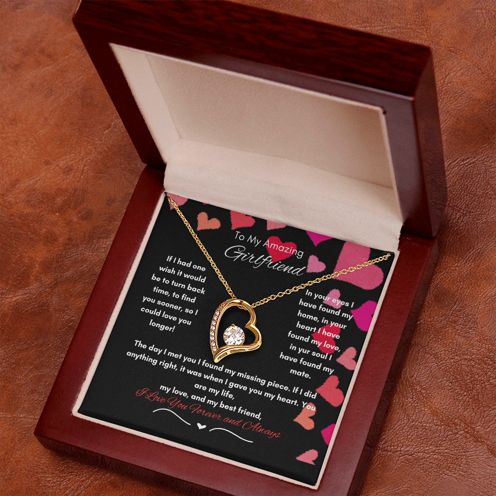 Forever Love Necklace for My soon to be Wife