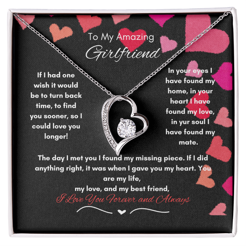 Forever Love Necklace for My soon to be Wife