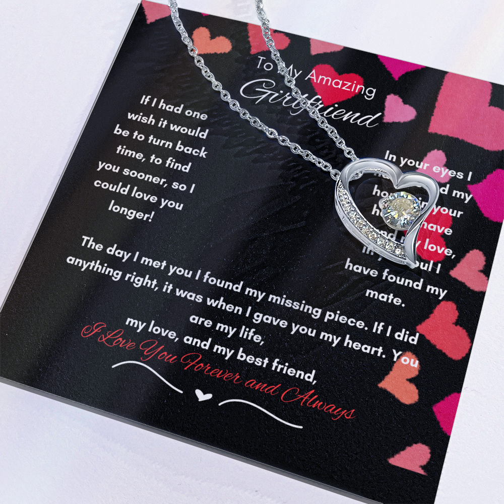 Forever Love Necklace for My soon to be Wife