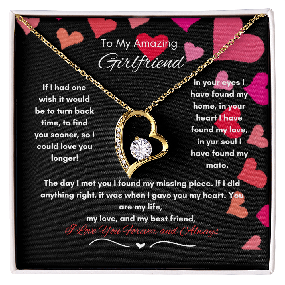 Forever Love Necklace for My soon to be Wife