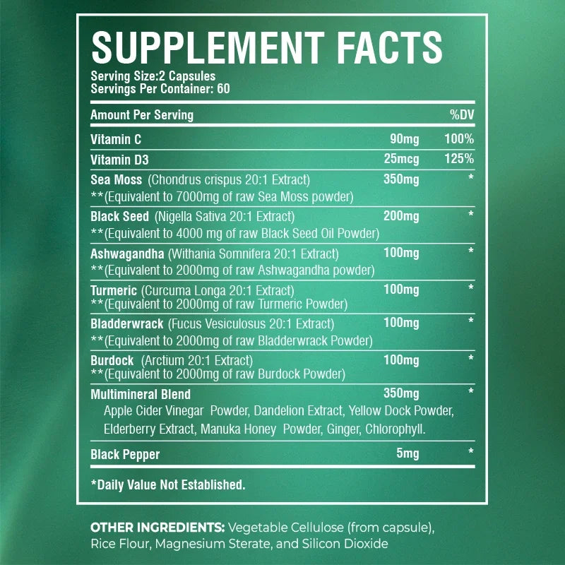 Ocean Vitality Sea Moss Blend